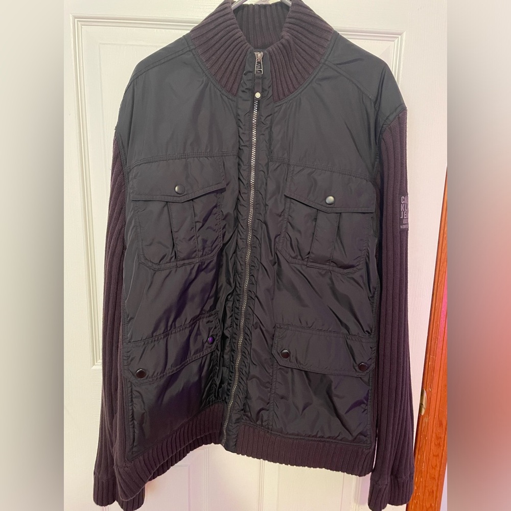 Calvin Klein sweater jacket